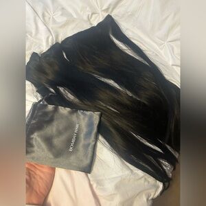 Bombay natural black 22 inch human Hair Extensions